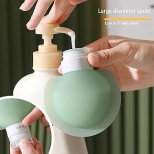 Portable Silicone Refillable Travel Bottle – Leakproof & Squeezable Design