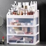 3-Tier Cosmetic Storage Drawer Box – Multi-Purpose Organizer