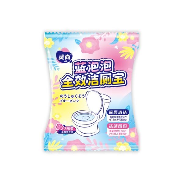 Rose-Scented Toilet Cleaning Tablets – Long-Lasting Freshness