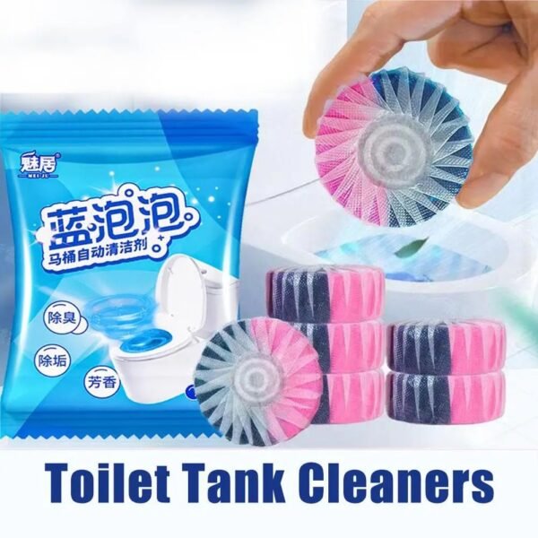 Rose-Scented Toilet Cleaning Tablets – Long-Lasting Freshness