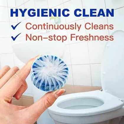 Rose-Scented Toilet Cleaning Tablets – Long-Lasting Freshness
