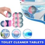 Rose-Scented Toilet Cleaning Tablets – Long-Lasting Freshness