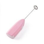 Handheld Electric Milk Frother – Portable Coffee & Drink Mixer