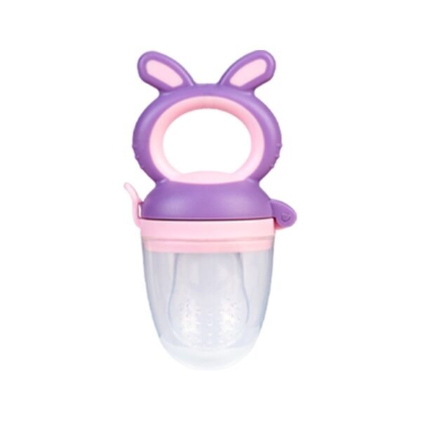 Baby Fruit Feeder Pacifier – Silicone Teething Feeder with Handle