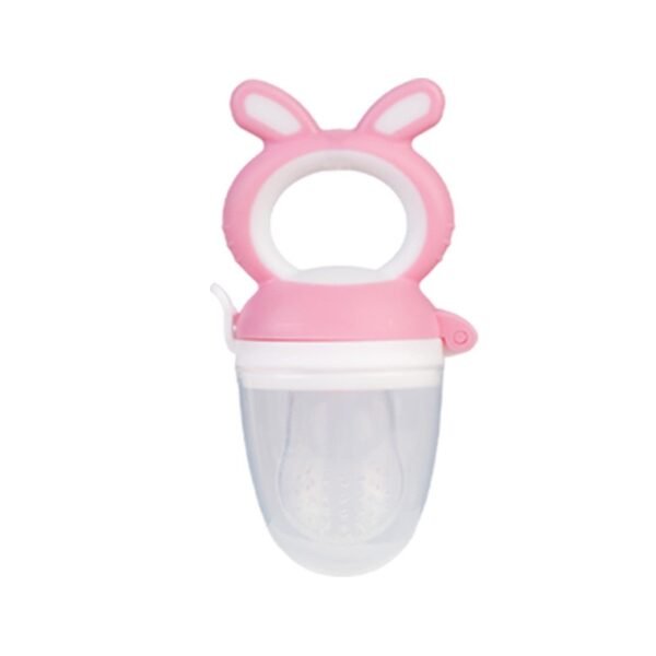 Baby Fruit Feeder Pacifier – Silicone Teething Feeder with Handle