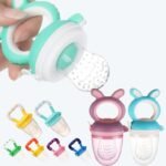 Baby Fruit Feeder Pacifier – Silicone Teething Feeder with Handle