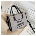 Hello Weekend Tote Bag