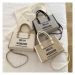 Hello Weekend Tote Bag