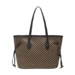 Classic Monogram Tote Bag (Luxury-Inspired)