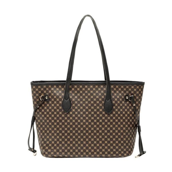 Classic Monogram Tote Bag (Luxury-Inspired)