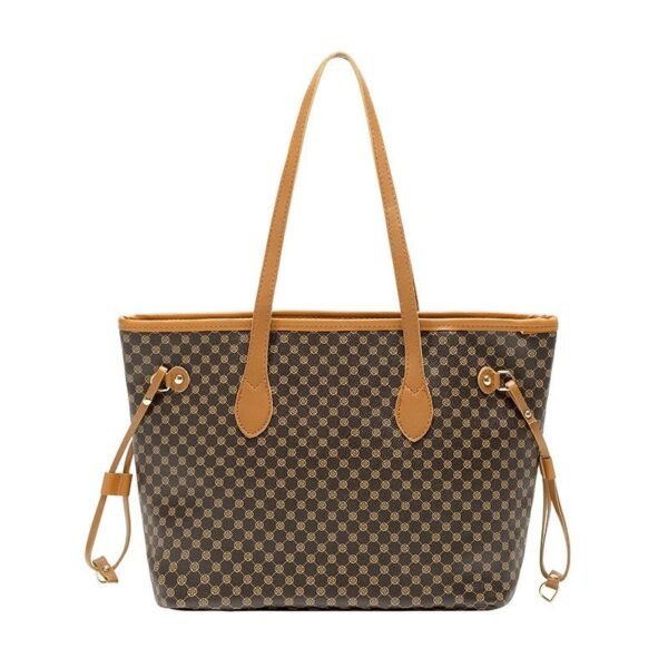 Classic Monogram Tote Bag (Luxury-Inspired)