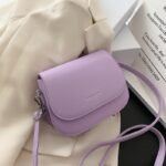 Soft Curve Flap Crossbody β Lilac Edition