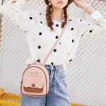 Mini Ribbon Charm Backpack