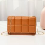 Luxe Charm Chain Purse – Quilted Edition