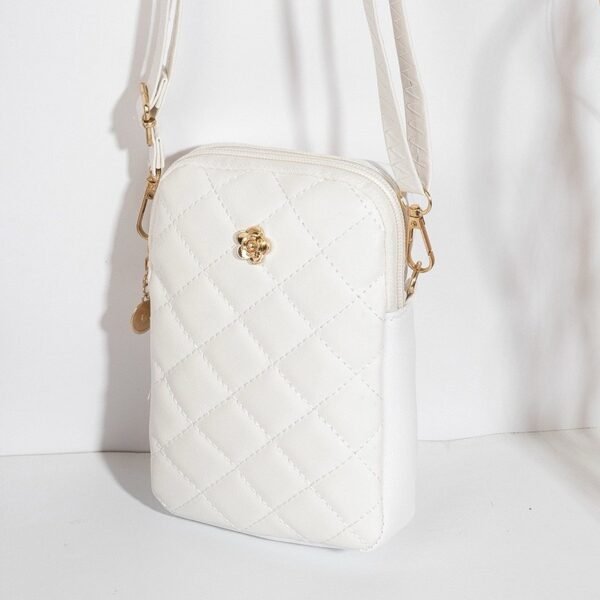Quilted Crossbody Mini Bag – Elegant & Compact Shoulder Purse