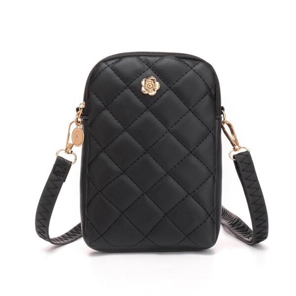 Quilted Crossbody Mini Bag – Elegant & Compact Shoulder Purse