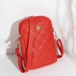Quilted Crossbody Mini Bag – Elegant & Compact Shoulder Purse
