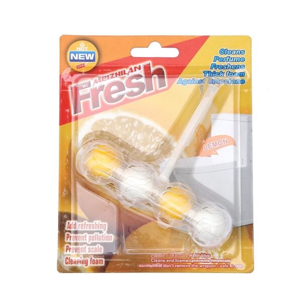 Fresh Toilet Rim Block – Lemon Scent NO BOX
