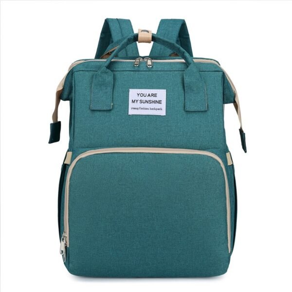 Travel Baby Bag with Foldable Crib & Changing Station