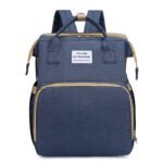 Travel Baby Bag with Foldable Crib & Changing Station