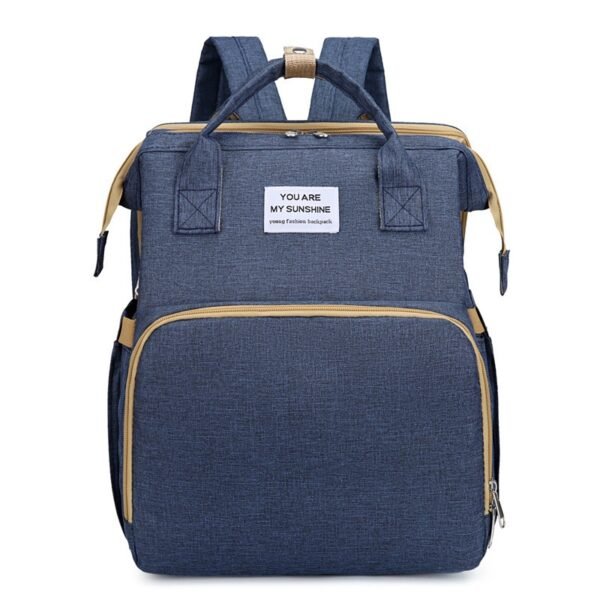 Travel Baby Bag with Foldable Crib & Changing Station
