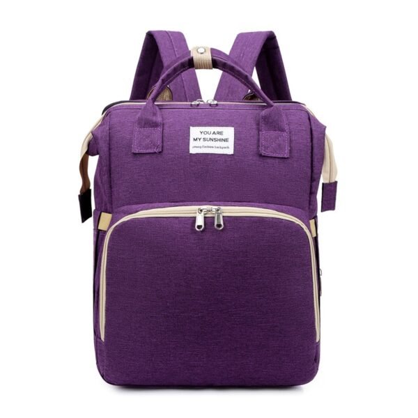 Travel Baby Bag with Foldable Crib & Changing Station