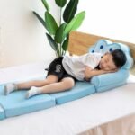 Kids Cartoon Foldable Sofa Bed – 2-in-1 Chair & Mattress