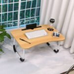 Foldable Laptop & Study Table – Portable Multi-Purpose Desk