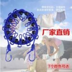 Portable Travel Clothesline with Clips