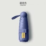 Capsule Foldable UV-Proof Umbrella – Sun & Rain Protection