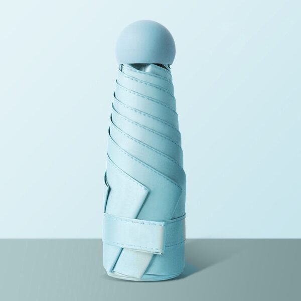 Capsule Foldable UV-Proof Umbrella – Sun & Rain Protection