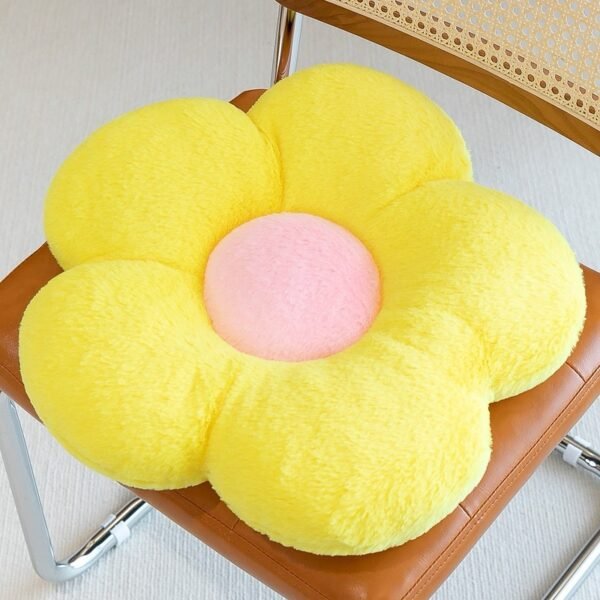 Flower Pillow (Decorative Plush Pillow)