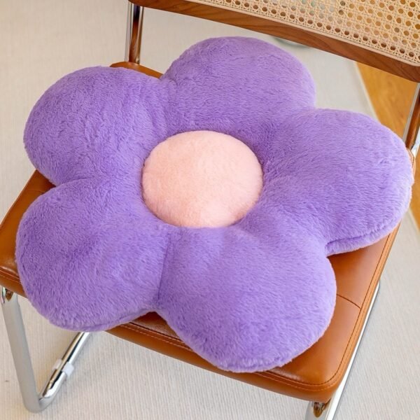 Flower Pillow (Decorative Plush Pillow)
