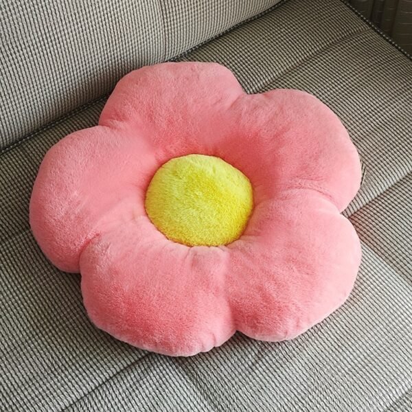 Flower Pillow (Decorative Plush Pillow)
