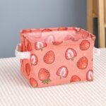 Fabric Storage Baskets (Foldable with Handles)