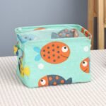 Fabric Storage Baskets (Foldable with Handles)