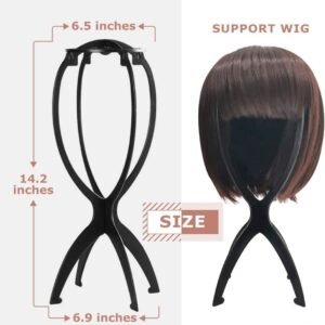 Wig Stand Holder (Foldable & Portable)