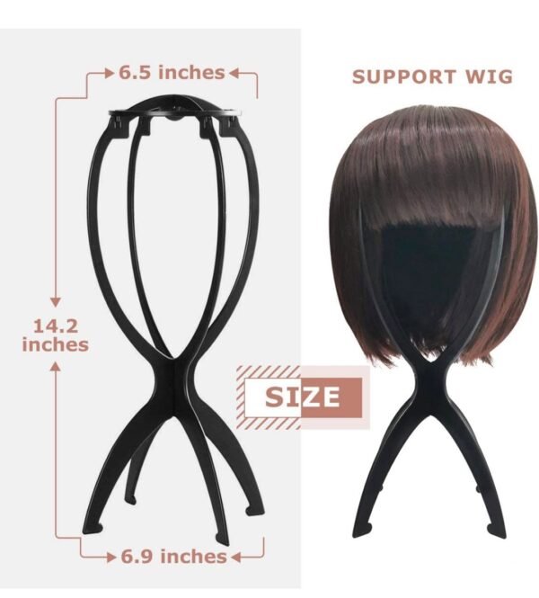 Wig Stand Holder (Foldable & Portable)
