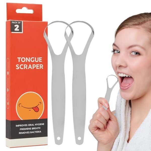 Tongue Cleaner with Non-Slip Handle