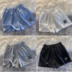 Waffle-Texture Casual Shorts (Unisex)