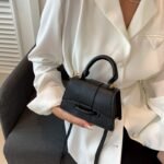 womens minimalist retro mini crossbody bag