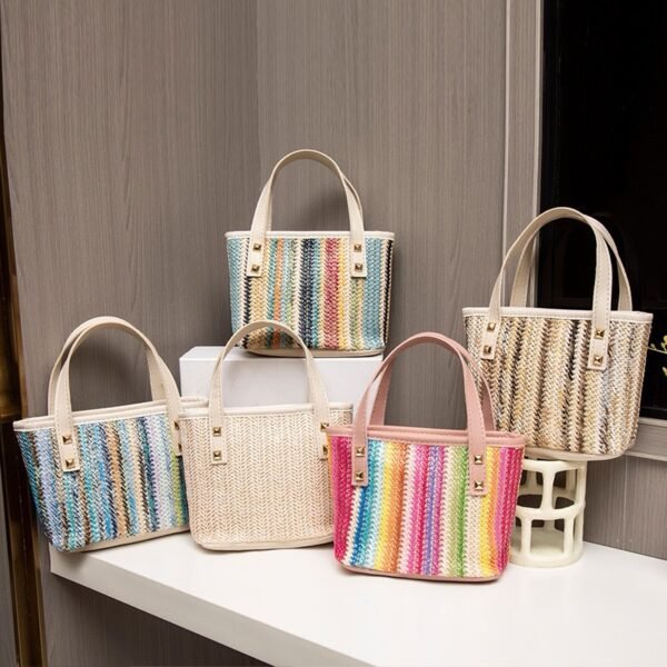 woven fabric womens crossbody bag