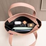 woven fabric womens crossbody bag