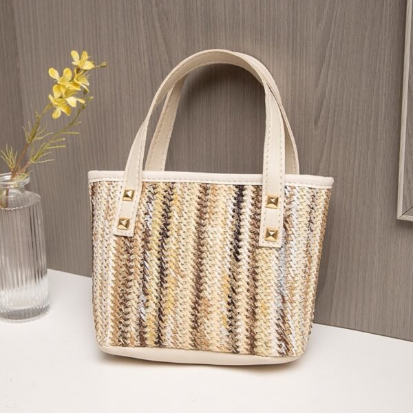 woven fabric womens crossbody bag