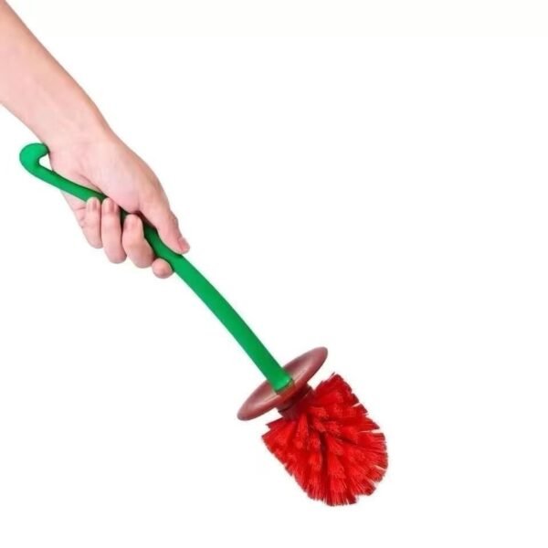 Cherry-Design Toilet Brush with Holder